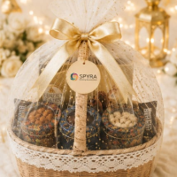 Eid Mubarak Premium Dry Fruits & Chocolate Gift Hamper