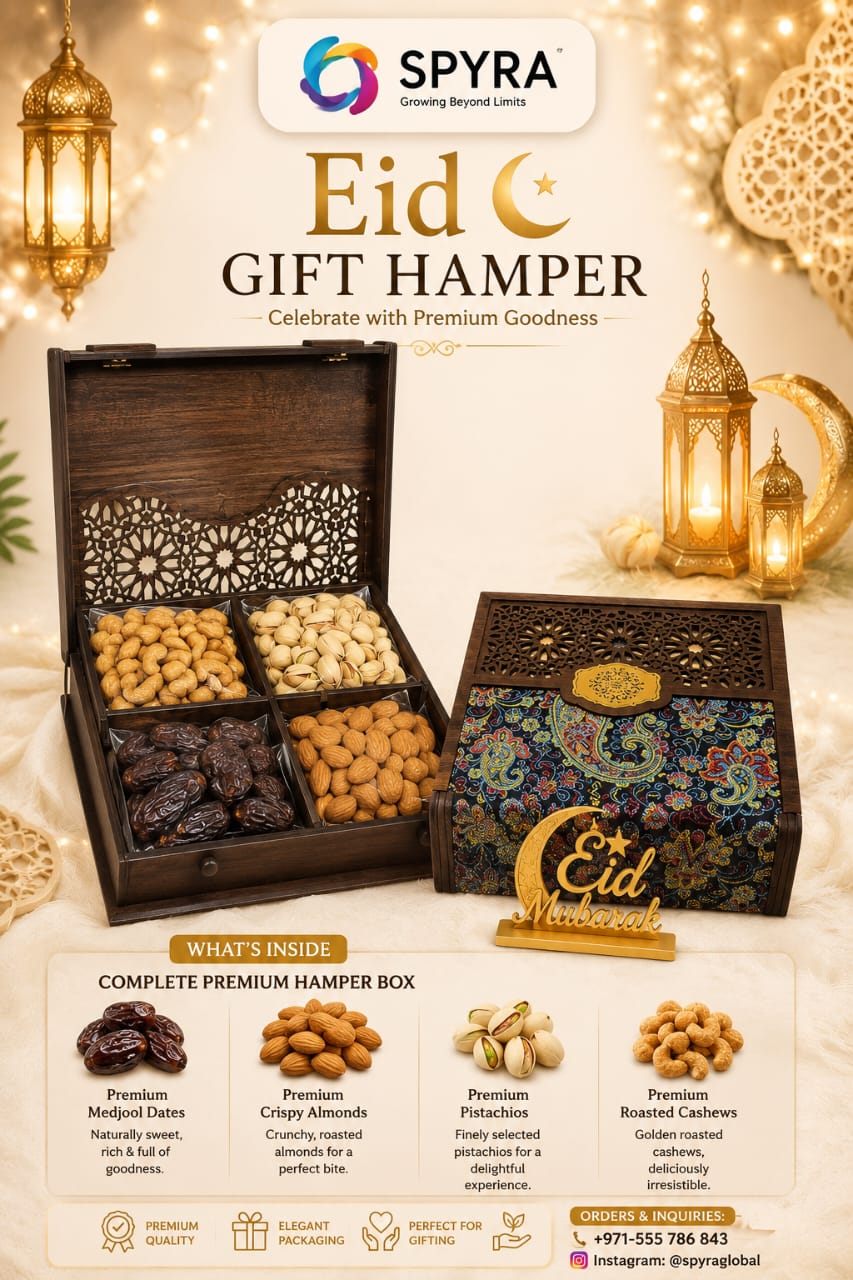 Eid luxury gift hamper (Nuts)