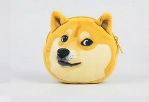 Carry your coins in style with the Doge Meme Plush Coin Purse.