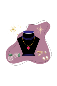 Customized gifts, personalized keepsakes, decorative items, jewelry, stationery, and unique gift collections.