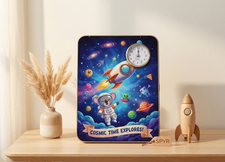 Astronaut Clock