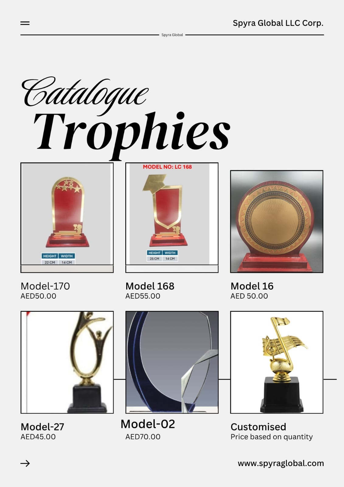 Premium Customized Trophies